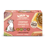 Lily's Kitchen[CCMP01] 最愛惹味盒(Everyday Favourites Multipack) 貓主食罐 (4款口味 各2罐)