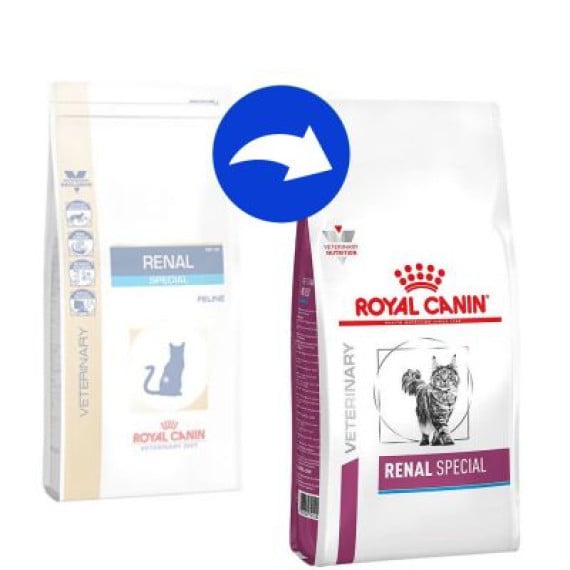 Royal Canin - Renal Special (RSF26) 獸醫配方 腎臟嗜口性處方 貓乾糧 400g (藍底線) (豬肉味)[2926300]