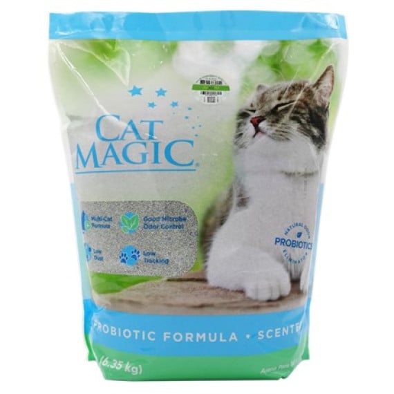 Cat Magic 喵潔客 藍標-持久除臭（洋甘菊香) 礦物貓砂 14lb