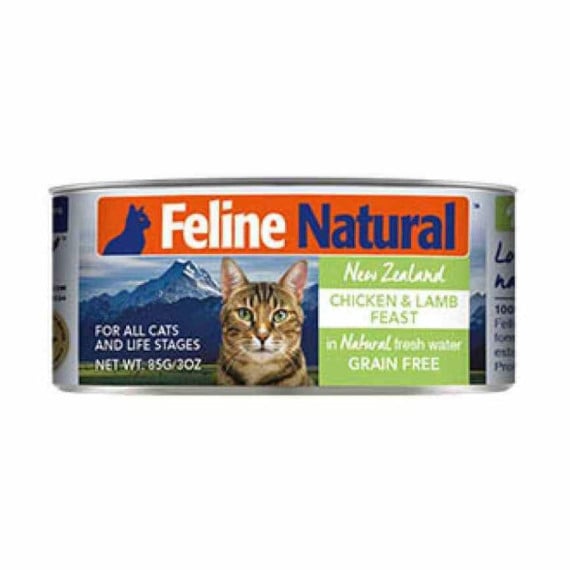 F9 Feline Natural [F9-C-CL85] 貓罐頭 85G- 雞肉及羊肉