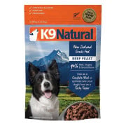 K9 Naturals [K9-B18K]- 冷凍脫水狗乾糧 - 牛肉盛宴脫水鮮肉糧 1.8KG