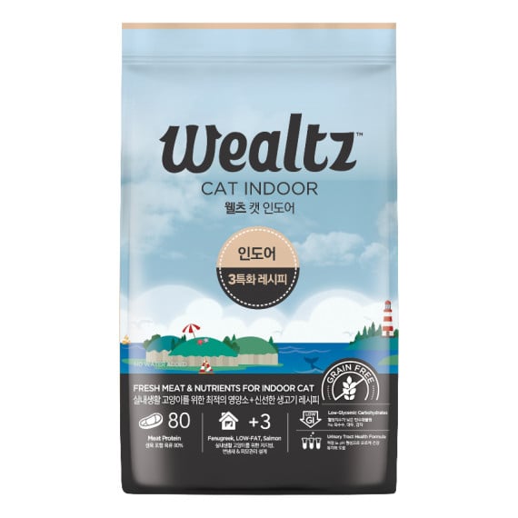 Wealtz 維爾滋 - 全貓配方 -全方位室內貓護理食譜 2.1KG [WCN7789]