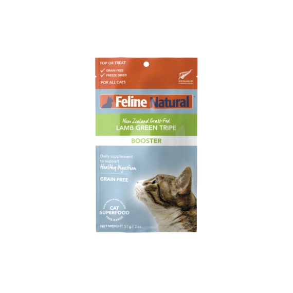 F9 Feline Natural  - Lamb Green Tripe Booster 羊綠草胃營養補品(貓) 57g [F9-T-LT]