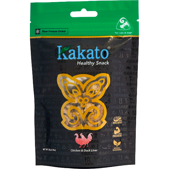 KAKATO「卡格」凍乾純肉小食 - 雞和鴨肝 20g (955 / SK0955EIN)