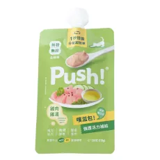 Push! 噗滋包 - 強護活力補給 *元氣雞湯* 全齡貓主食肉泥 110g [PH02] [新包裝] **新舊包裝隨機發送**