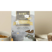 Aime Kitchen [AKACC12] 風乾鮮肉貓糧 – 火雞三文魚風乾鮮肉 *口腔強健配方* 1kg