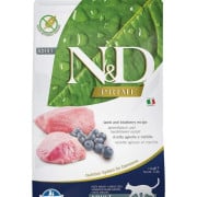 Farmina N&D Prime Formula Lamb & Blueberry Adult Cat 無穀物成貓配方 羊肉 &藍苺 1.5kg [PND0150041]