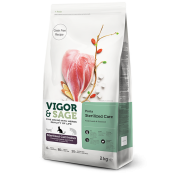 Vigor & Sage Lotus Leaf indoor/sterilized cat 荷葉室內/絕肓成貓-羊肉 2kg