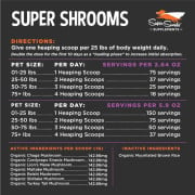 Super Snouts [DG332]  Super Shrooms 美國7種超級藥用有機菇菌 超級養生 貓狗食用 2.64oz (75g)