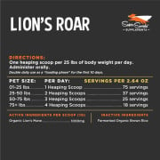 Super Snouts [DG342]  Lion's Roar  美國有機猴頭菇 活腦 貓狗食用 2.64oz (75g)