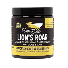 Super Snouts [DG342]  Lion's Roar  美國有機猴頭菇 活腦 貓狗食用 2.64oz (75g)