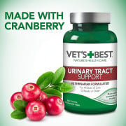 Vet’s Best [VBT10114] Urinary Tract 小紅莓保健尿道丸 (貓用) 60粒