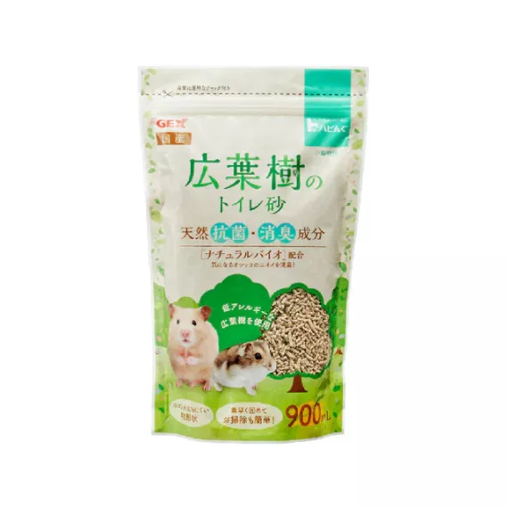 GEX  FP03679廣葉樹小動物廁所消臭砂900ml (適合倉鼠小動物....)