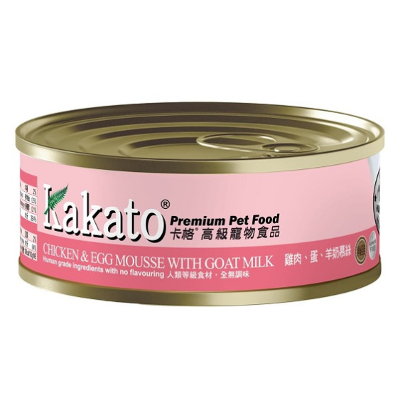 Kakato 603 雞肉蛋羊奶 慕絲 40g