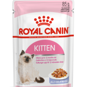 Royal Canin 健康營養系列 - 幼貓營養主食濕糧(啫喱) *Kitten (Jelly)* 85g x 12包/盒 [3075700]