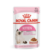 Royal Canin 健康營養系列 - 幼貓營養主食濕糧(肉汁) *Kitten (Gravy)* 85g x 12包/盒 [3075400]