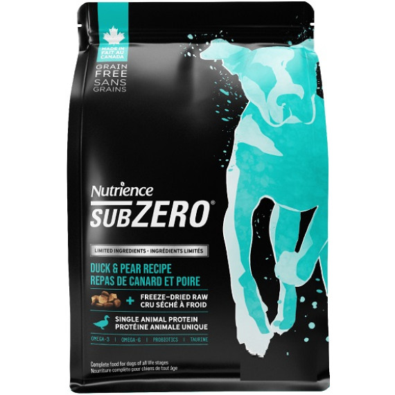 Nutrience SubZero 單一動物蛋白系列 無穀物 鴨肉, 梨 全犬糧 22lb [D6706] *新產品*