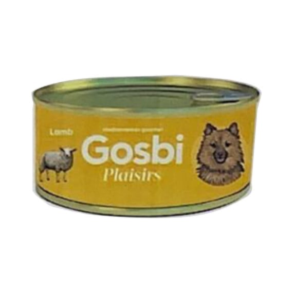 **清貨特價 (最佳食用日期:2024/12/31) ** Gosbi [GPDR185] Plaisirs 狗罐頭 羊肉 185g