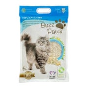 Buzz Paws 100% 純天然 原味 豆腐貓砂 6L (藍色)