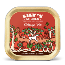 **清貨特價 (最佳食用日期:2024/12/31) ** Lily's Kitchen - 牛肉批 (Cottage Pie) 狗罐頭150g