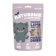 **清貨特價 (最佳食用日期:2025/01/31) ** Naturawr Rawrsome Treats 凍乾羊肝貓小食 50克