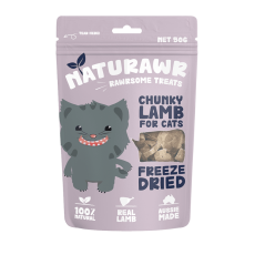 **清貨特價 (最佳食用日期:2025/01/31) ** Naturawr Rawrsome Treats 凍乾羊肝貓小食 50克