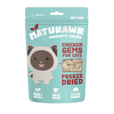 **清貨特價 (最佳食用日期:2025/01/09) ** Naturawr Rawrsome Treats 凍乾雞肉貓小食 50克