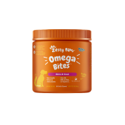 **清貨特價 (最佳食用日期:2025/01/31) ** Zesty Paws Omega Bites 奧米加咀嚼軟粒 -  90粒 雞肉味 (犬用) | 桃粉標 [003268] 