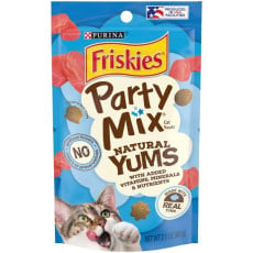 **清貨特價 (最佳食用日期:2024/11/30) **  Friskies喜躍 Party Mix Natural Yums 貓脆餅-吞拿魚 2.1oz [12500521]