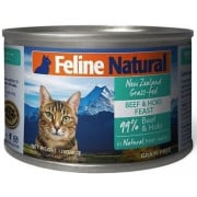 **清貨特價 (最佳食用日期:2024/12/20) **  F9 Feline Natural [K9-C-BH170] 貓罐頭170G - 牛肉及藍尖尾鱈魚 | 大罐 海綠