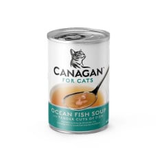 Canagan 貓咪補水湯 營養補水沙丁魚配鯖魚湯 140g [SCF140]