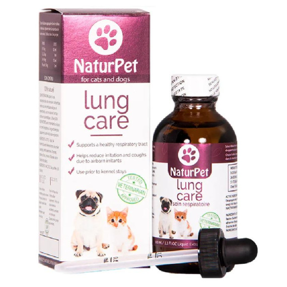 NaturPet Lung Care 肺部護理 貓狗適用 100ml (8675)