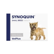 **清貨特價 (最佳食用日期:2025/06/30) **  VetPlus Synoquin® EFA 10公斤以下小型犬隻關節補充肉味粒裝(Tablets) (90粒)