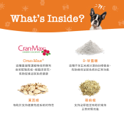 **清貨特價 (最佳食用日期:2025/02/28) ** Zesty Paws - Cranberry Bladder Bites 蔓越莓咀嚼軟粒 -  90粒 雞肉味 (犬用) [003273] 