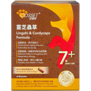 **清貨特價 (最佳食用日期:2025/02/28) ** Cosset愛寵健 CS0002A - 狗狗專用靈芝、蟲草配方 (30粒膠囊盒裝)