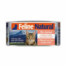 F9 Feline Natural [F9-C-LS85] 貓罐頭85G - 羊肉及三文魚 