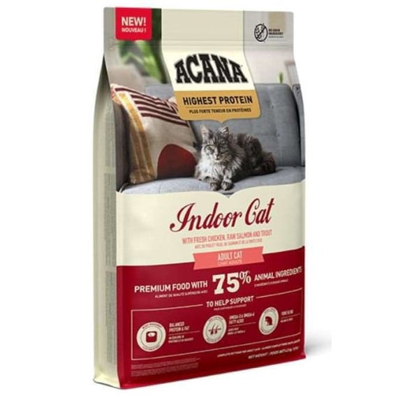 ACANA - Indoor Cat 高蛋白 室內 貓乾糧 01.8kg  [ACP18K]