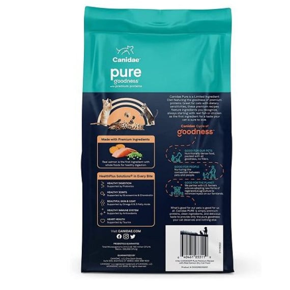 Canidae PURE Sea 無穀物海洋配方貓糧 10lbs [3317]