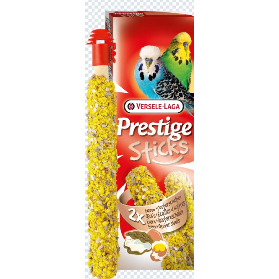 Versele-Laga Prestige Sticks 雞蛋&牡蠣殼鸚鵡解壓脆脆奉犀棒 2條裝 60g 422323