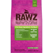 **清貨特價 (最佳食用日期:2025/03/23) **RAWZ 無穀物低溫烘焙 脫水雞肉+火雞肉+雞肉 貓糧 7.8LB