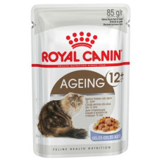 Will be Discontinued, Limited Qty. Royal Canin 健康營養系列 - 老年貓12+營養主食濕糧（啫喱） *Ageing 12+ Cat (Jelly)* 85g [2376100]