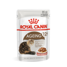 Royal Canin 健康營養系列 - 老年貓12+營養主食濕糧（肉汁） *Ageing 12+ Cat (Gravy)* 85g [3171400]