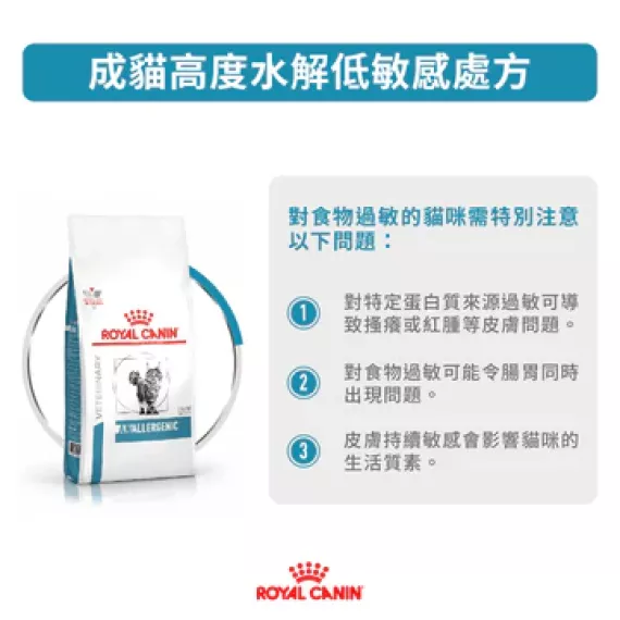 Royal Canin - Anallergenic (AN24) 獸醫配方 低敏乾貓糧 2kg [3112000]