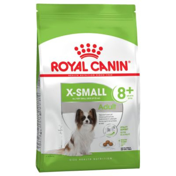 Royal Canin 健康營養系列 - 超小型成犬8+營養配方 *X-Small Adult 8+* 狗乾糧 1.5kg [1004015010]