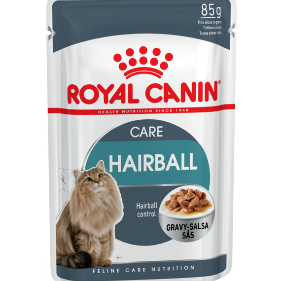 Royal Canin 加護系列 - 成貓除毛球加護主食濕糧（肉汁） *Hairball Care Adult (Gravy)* 85g [3106600]