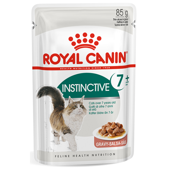 Royal Canin 健康營養系列 - 成貓7+理想體態營養主食濕糧（肉汁） *Instinctive 7+ Cat (Gravy)* 85g [2371900]