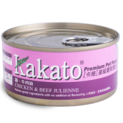 Kakato 804 雞+牛肉絲 170G