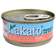 Kakato 709 鯛魚慕絲罐頭 (貓犬適用) 70G