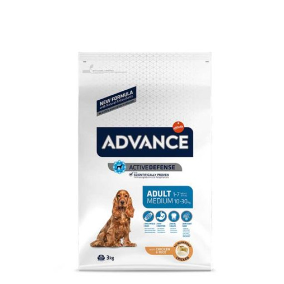 Advance - Active Defense Adult Medium 日常護理系列 中型成犬 狗糧 3kg [508319] (新舊包裝隨機發貨)