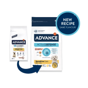 Advance - Active Defense Adult Mini Sensitive Care 特殊護理系列 小型成犬 過敏護理（三文魚）狗糧0.7kg [921514] (新舊包裝隨機發貨)